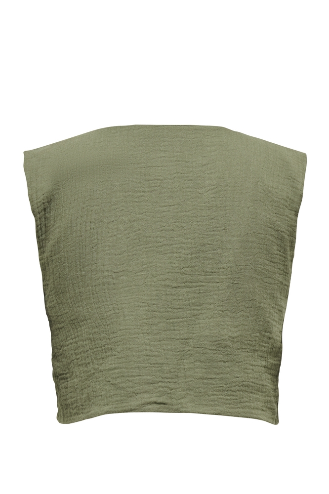 ONLTHYRA SL EMB VEST WVN 15355338 KALAMATA/CLOUD DANCER